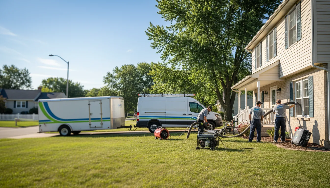 Flooded Basement Restoration And Cleanup With Repair in Manley, NE near me
